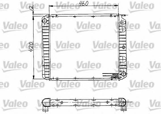 Valeo 810970 Радіатор охолодження двигуна 810970: Приваблива ціна - Купити у Польщі на 2407.PL!