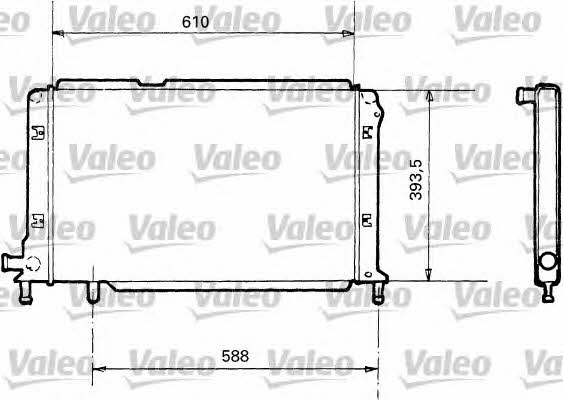 Valeo 810985 Radiator, engine cooling 810985: Buy near me in Poland at 2407.PL - Good price!