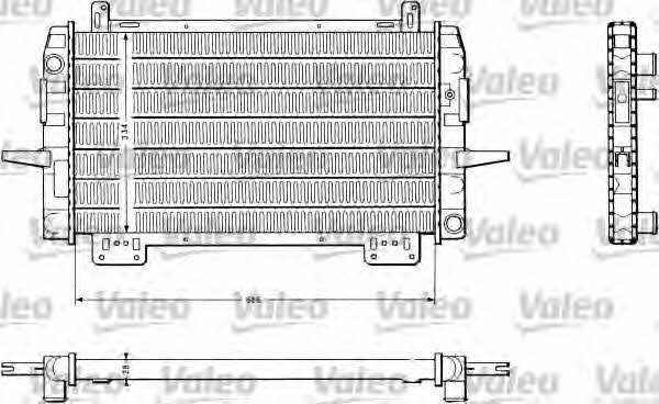 Valeo 811048 Radiator, engine cooling 811048: Buy near me in Poland at 2407.PL - Good price!