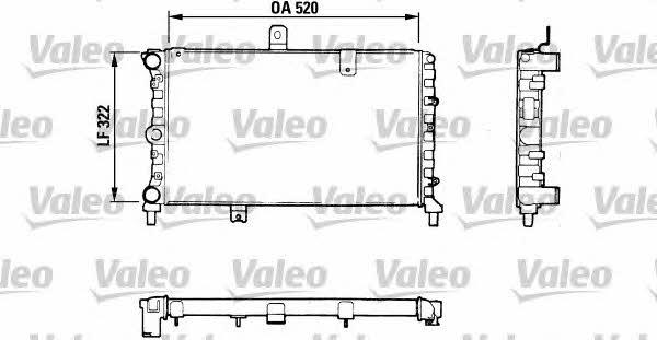 Valeo 811057 Radiator, engine cooling 811057: Buy near me at 2407.PL in Poland at an Affordable price!