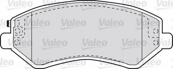 Valeo 598414 Гальмівні колодки, комплект 598414: Приваблива ціна - Купити у Польщі на 2407.PL!
