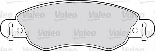 Valeo 598417 Brake Pad Set, disc brake 598417: Buy near me in Poland at 2407.PL - Good price!