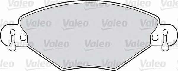 Valeo 598419 Brake Pad Set, disc brake 598419: Buy near me in Poland at 2407.PL - Good price!