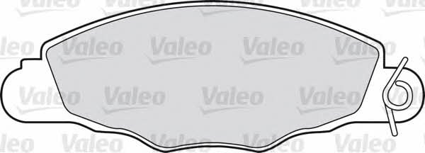 Valeo 598420 Brake Pad Set, disc brake 598420: Buy near me in Poland at 2407.PL - Good price!