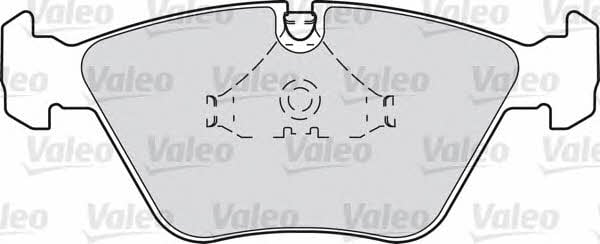 Valeo 598440 Brake Pad Set, disc brake 598440: Buy near me in Poland at 2407.PL - Good price!