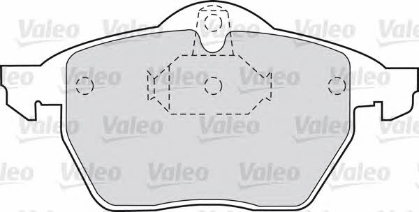 Valeo 598454 Brake Pad Set, disc brake 598454: Buy near me at 2407.PL in Poland at an Affordable price!