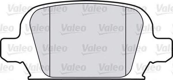 Valeo 598457 Brake Pad Set, disc brake 598457: Buy near me in Poland at 2407.PL - Good price!