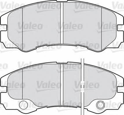 Valeo 598460 Brake Pad Set, disc brake 598460: Buy near me in Poland at 2407.PL - Good price!