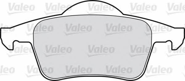 Valeo 598480 Brake Pad Set, disc brake 598480: Buy near me in Poland at 2407.PL - Good price!