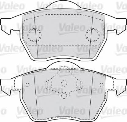 Valeo 598481 Klocki hamulcowe, zestaw 598481: Dobra cena w Polsce na 2407.PL - Kup Teraz!