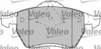 Valeo 598483 Brake Pad Set, disc brake 598483: Buy near me in Poland at 2407.PL - Good price!