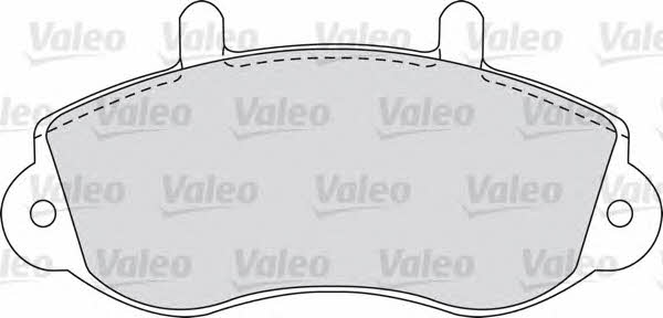 Valeo 598490 Тормозные колодки дисковые, комплект 598490: Отличная цена - Купить в Польше на 2407.PL!