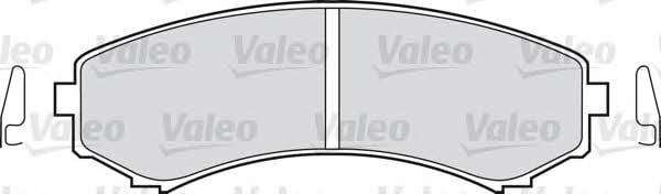 Valeo 598518 Brake Pad Set, disc brake 598518: Buy near me in Poland at 2407.PL - Good price!
