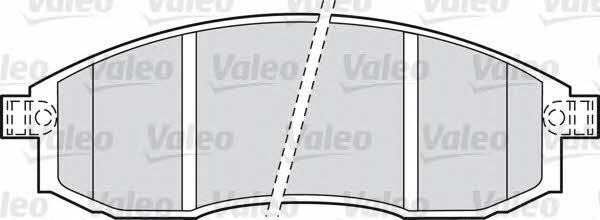 Valeo 598523 Тормозные колодки дисковые, комплект 598523: Отличная цена - Купить в Польше на 2407.PL!