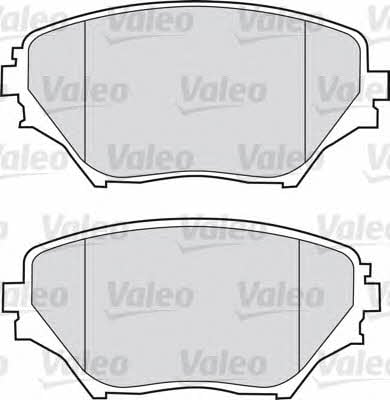 Valeo 598536 Brake Pad Set, disc brake 598536: Buy near me in Poland at 2407.PL - Good price!