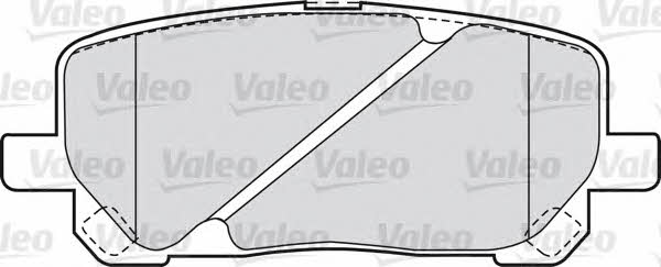 Valeo 598541 Тормозные колодки дисковые, комплект 598541: Отличная цена - Купить в Польше на 2407.PL!