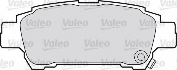 Valeo 598542 Тормозные колодки дисковые, комплект 598542: Отличная цена - Купить в Польше на 2407.PL!