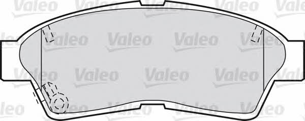 Valeo 598551 Brake Pad Set, disc brake 598551: Buy near me in Poland at 2407.PL - Good price!