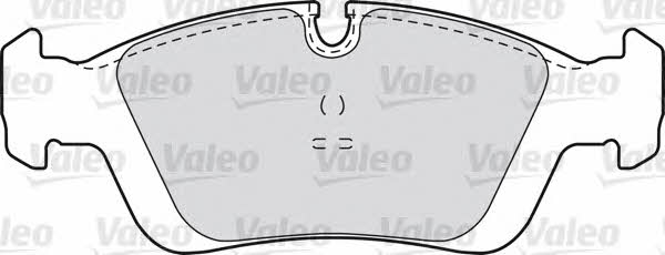 Valeo 598555 Brake Pad Set, disc brake 598555: Buy near me in Poland at 2407.PL - Good price!