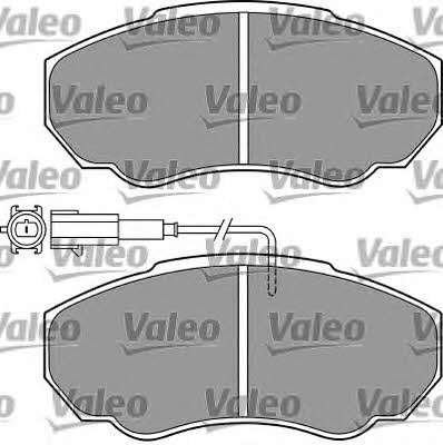 Valeo 598568 Тормозные колодки дисковые, комплект 598568: Отличная цена - Купить в Польше на 2407.PL!