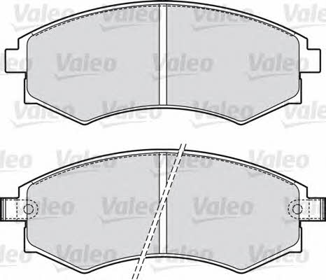 Valeo 598574 Brake Pad Set, disc brake 598574: Buy near me in Poland at 2407.PL - Good price!