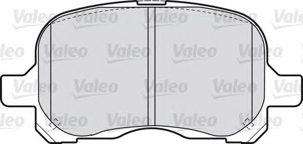 Valeo 598579 Brake Pad Set, disc brake 598579: Buy near me in Poland at 2407.PL - Good price!