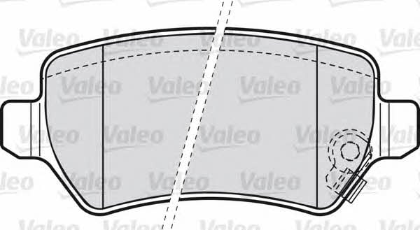 Valeo 598584 Тормозные колодки дисковые, комплект 598584: Отличная цена - Купить в Польше на 2407.PL!