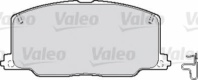Valeo 598597 Brake Pad Set, disc brake 598597: Buy near me at 2407.PL in Poland at an Affordable price!