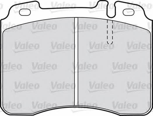 Valeo 598601 Brake Pad Set, disc brake 598601: Buy near me at 2407.PL in Poland at an Affordable price!