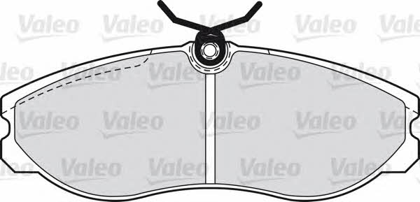 Valeo 598602 Brake Pad Set, disc brake 598602: Buy near me in Poland at 2407.PL - Good price!