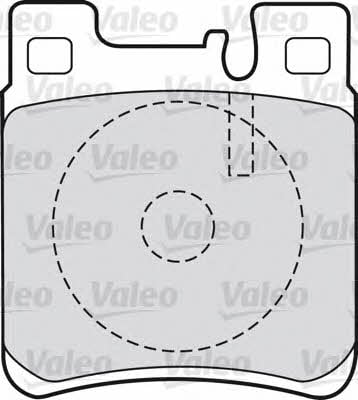 Valeo 598617 Тормозные колодки дисковые, комплект 598617: Отличная цена - Купить в Польше на 2407.PL!