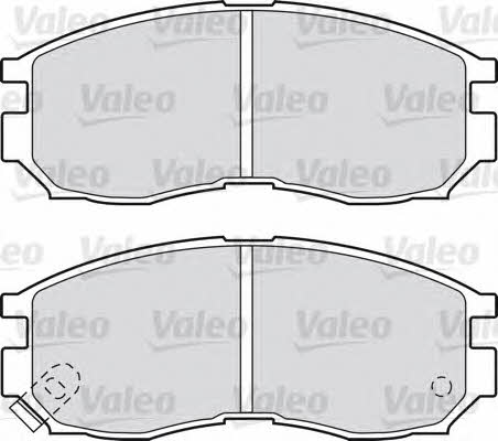 Valeo 598625 Brake Pad Set, disc brake 598625: Buy near me in Poland at 2407.PL - Good price!