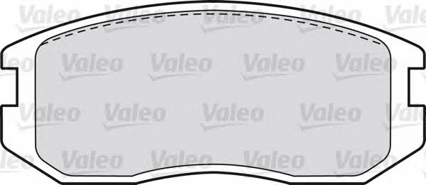 Valeo 598626 Brake Pad Set, disc brake 598626: Buy near me in Poland at 2407.PL - Good price!