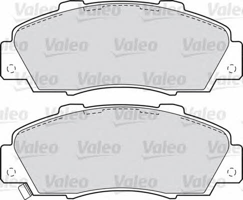Valeo 598627 Тормозные колодки дисковые, комплект 598627: Отличная цена - Купить в Польше на 2407.PL!