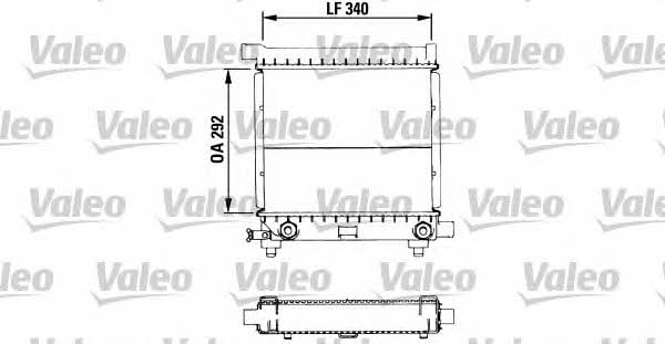 Valeo 819368 Радіатор охолодження двигуна 819368: Приваблива ціна - Купити у Польщі на 2407.PL!