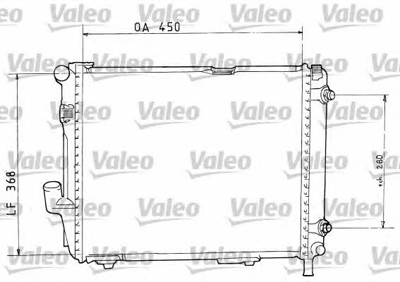 Valeo 819374 Radiator, engine cooling 819374: Buy near me in Poland at 2407.PL - Good price!