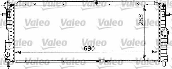 Valeo 819389 Radiator, engine cooling 819389: Buy near me in Poland at 2407.PL - Good price!