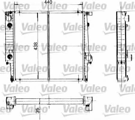 Valeo 819400 Радиатор охлаждения двигателя 819400: Отличная цена - Купить в Польше на 2407.PL!
