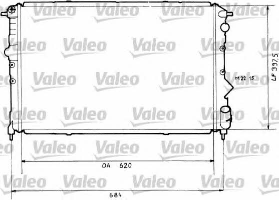 Valeo 819431 Radiator, engine cooling 819431: Buy near me in Poland at 2407.PL - Good price!