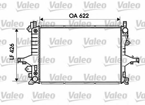 Valeo 734720 Radiator, engine cooling 734720: Buy near me in Poland at 2407.PL - Good price!