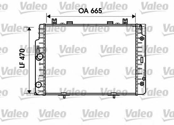 Valeo 734793 Радіатор охолодження двигуна 734793: Приваблива ціна - Купити у Польщі на 2407.PL!