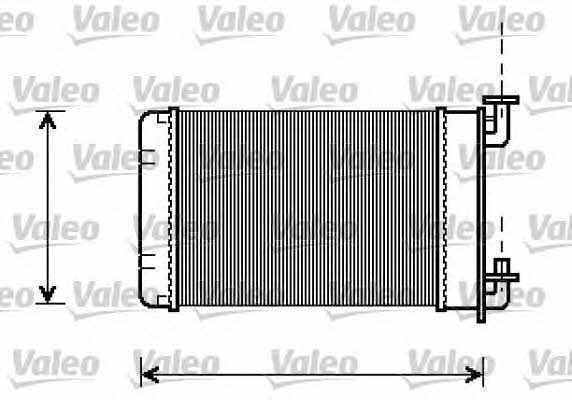 Valeo 812238 Heat exchanger, interior heating 812238: Buy near me in Poland at 2407.PL - Good price!