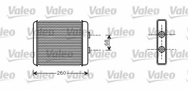 Valeo 812284 Heat exchanger, interior heating 812284: Buy near me in Poland at 2407.PL - Good price!