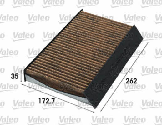 Valeo 701006 Activated carbon cabin filter with antibacterial effect 701006: Buy near me in Poland at 2407.PL - Good price!