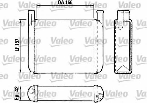 Valeo 883038 Wärmetauscher, innenraumheizung 883038: Kaufen Sie zu einem guten Preis in Polen bei 2407.PL!