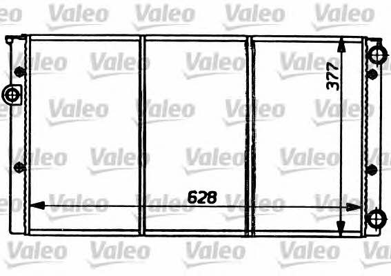 Valeo 731032 Радіатор охолодження двигуна 731032: Приваблива ціна - Купити у Польщі на 2407.PL!