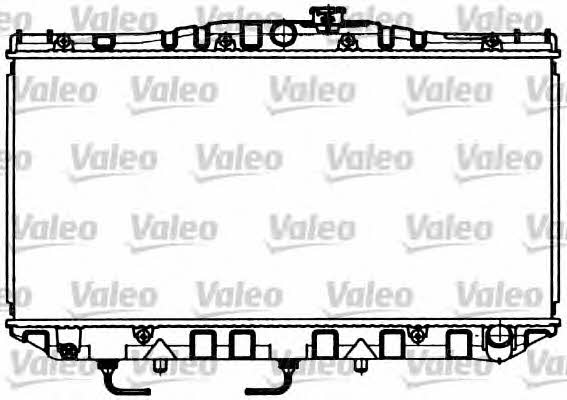 Valeo 731096 Радиатор охлаждения двигателя 731096: Отличная цена - Купить в Польше на 2407.PL!