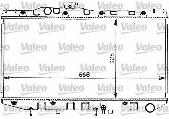 Valeo 731097 Chłodnica, układ chłodzenia silnika 731097: Dobra cena w Polsce na 2407.PL - Kup Teraz!