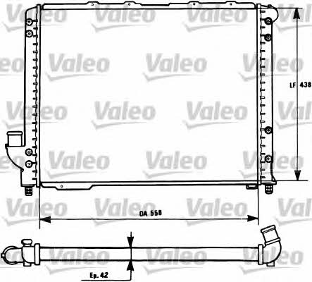 Valeo 731278 Радиатор охлаждения двигателя 731278: Отличная цена - Купить в Польше на 2407.PL!