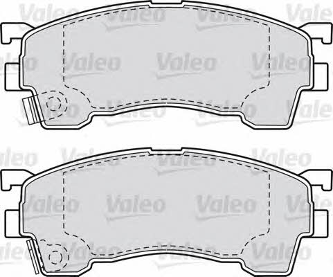 Valeo 598629 Тормозные колодки дисковые, комплект 598629: Отличная цена - Купить в Польше на 2407.PL!